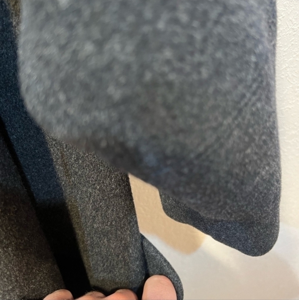 Fairbrooke Saks Fifth Avenue Womens Gray Wool Coat - Picture 6 of 10